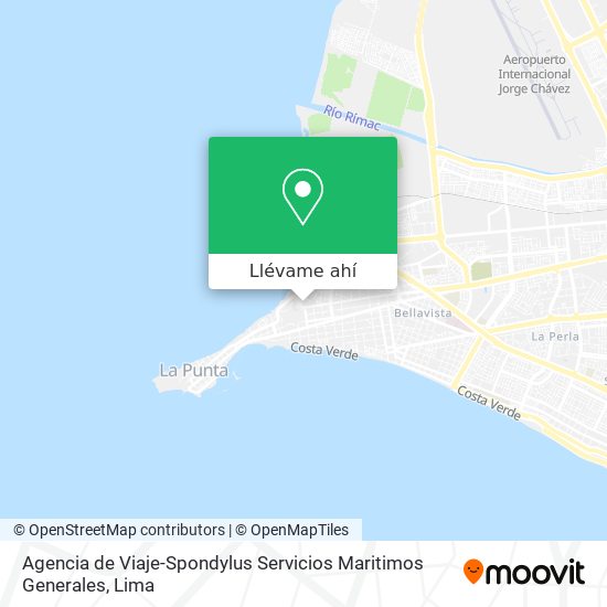 Mapa de Agencia de Viaje-Spondylus Servicios Maritimos Generales