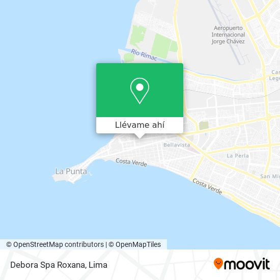 Mapa de Debora Spa Roxana