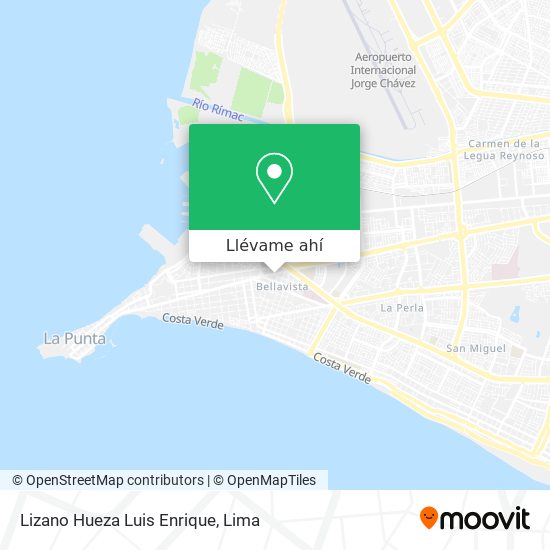 Mapa de Lizano Hueza Luis Enrique