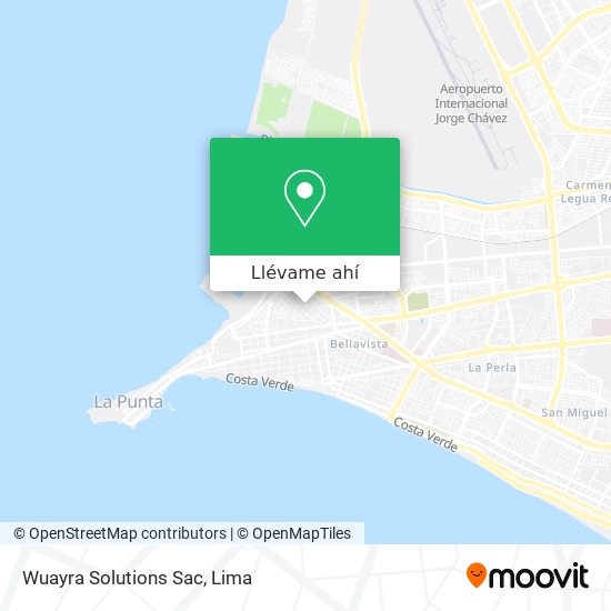 Mapa de Wuayra Solutions Sac