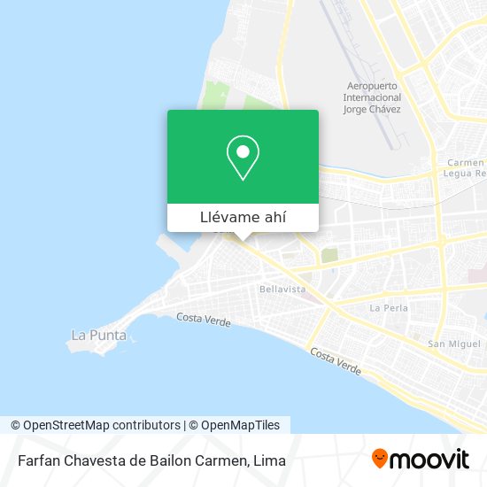 Mapa de Farfan Chavesta de Bailon Carmen