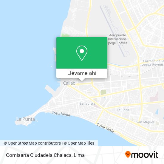 Mapa de Comisaría Ciudadela Chalaca