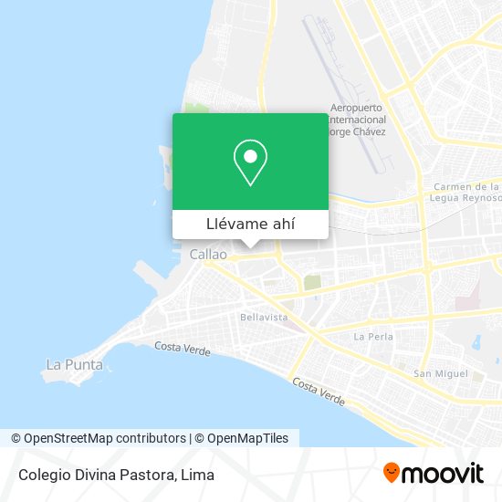 Mapa de Colegio Divina Pastora