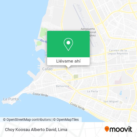 Mapa de Choy Koosau Alberto David