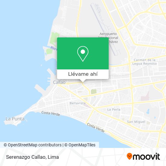 Mapa de Serenazgo Callao