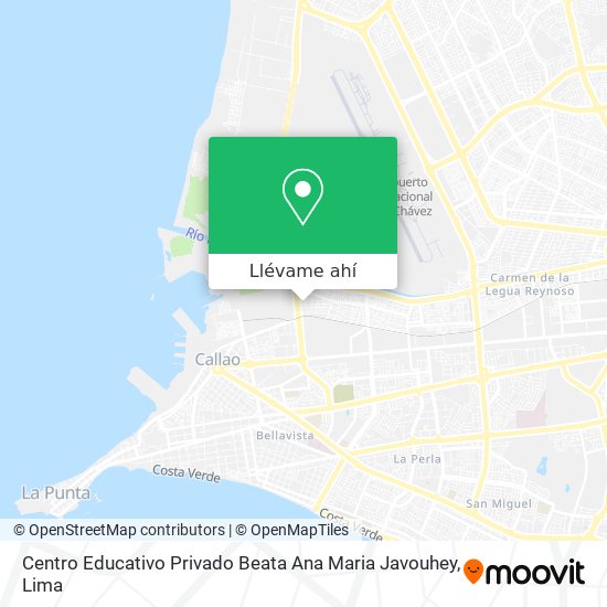 Mapa de Centro Educativo Privado Beata Ana Maria Javouhey