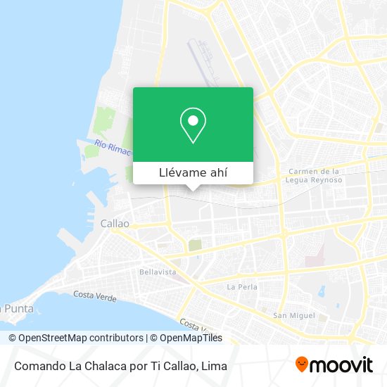 Mapa de Comando La Chalaca por Ti Callao