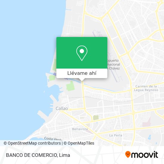 Mapa de BANCO DE COMERCIO