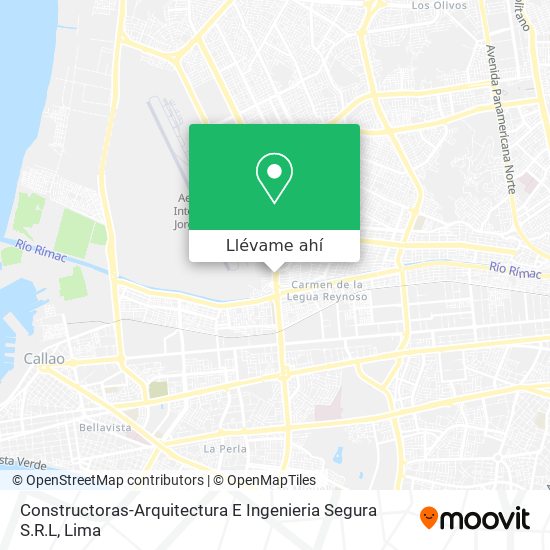 Mapa de Constructoras-Arquitectura E Ingenieria Segura S.R.L