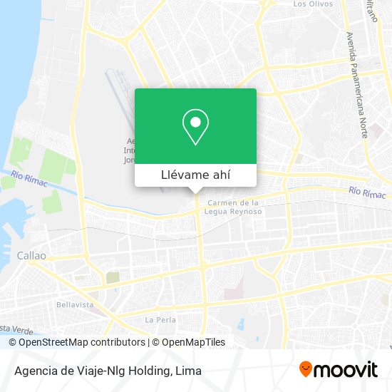 Mapa de Agencia de Viaje-Nlg Holding