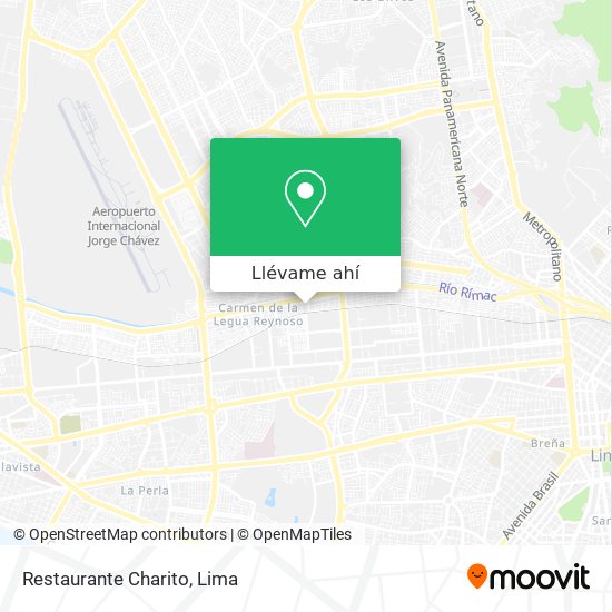 Mapa de Restaurante Charito