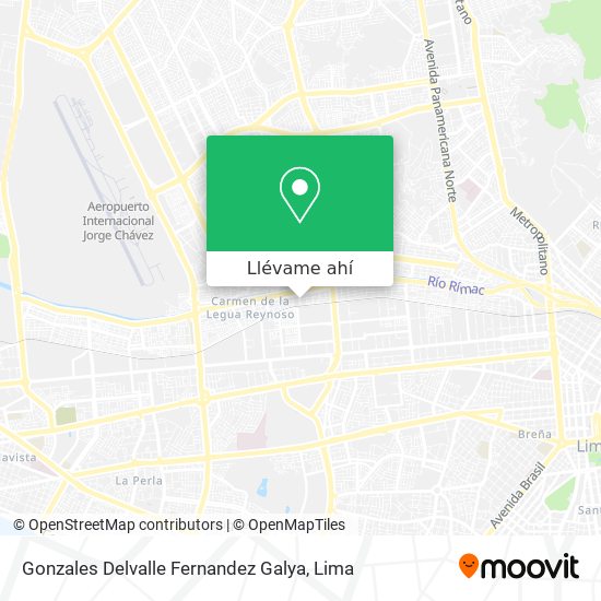 Mapa de Gonzales Delvalle Fernandez Galya