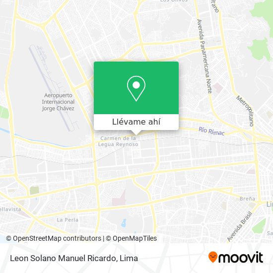 Mapa de Leon Solano Manuel Ricardo