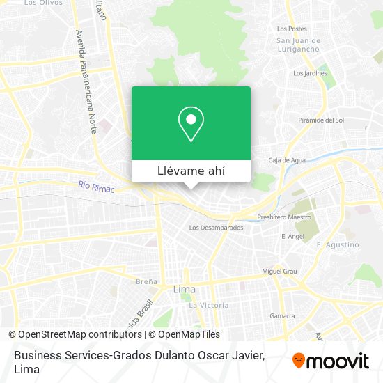 Mapa de Business Services-Grados Dulanto Oscar Javier