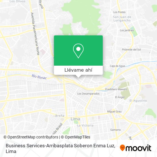 Mapa de Business Services-Arribasplata Soberon Enma Luz