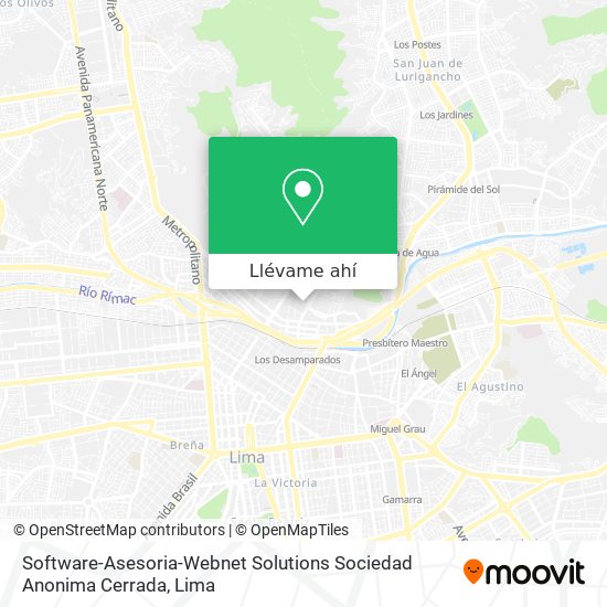 Mapa de Software-Asesoria-Webnet Solutions Sociedad Anonima Cerrada