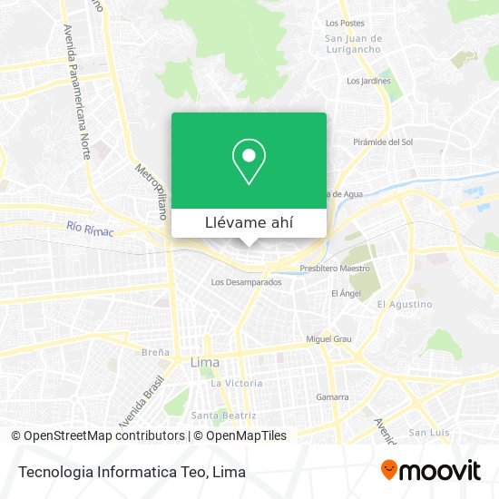 Mapa de Tecnologia Informatica Teo