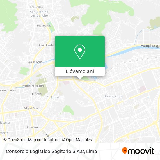 Mapa de Consorcio Logistico Sagitario S.A.C