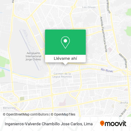 Mapa de Ingenieros-Valverde Chambillo Jose Carlos