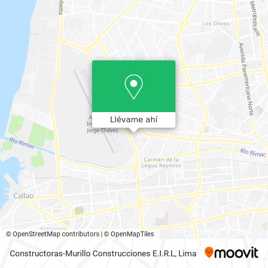 Mapa de Constructoras-Murillo Construcciones E.I.R.L
