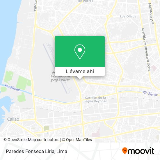 Mapa de Paredes Fonseca Liria