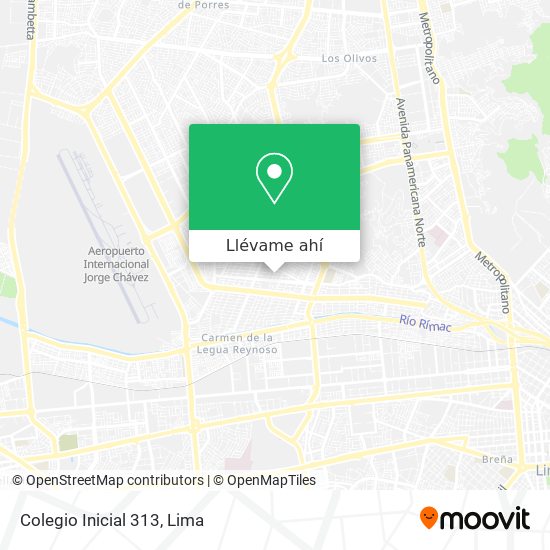 Mapa de Colegio Inicial 313