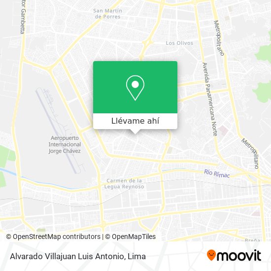 Mapa de Alvarado Villajuan Luis Antonio