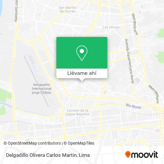 Mapa de Delgadillo Olivera Carlos Martin