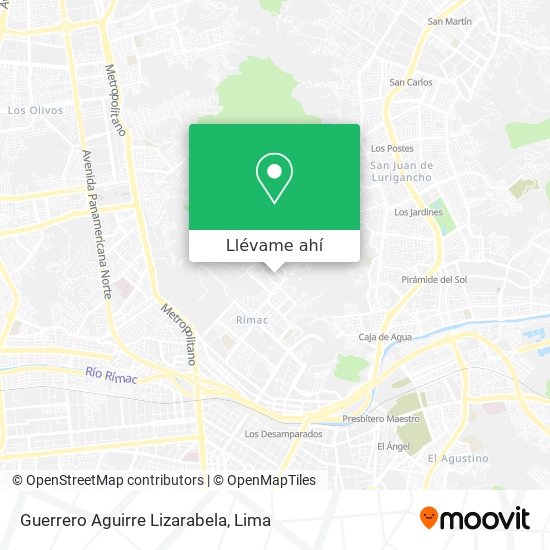 Mapa de Guerrero Aguirre Lizarabela