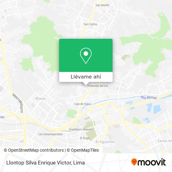 Mapa de Llontop Silva Enrique Victor