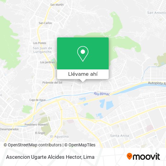 Mapa de Ascencion Ugarte Alcides Hector