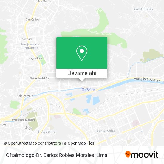 Mapa de Oftalmologo-Dr. Carlos Robles Morales