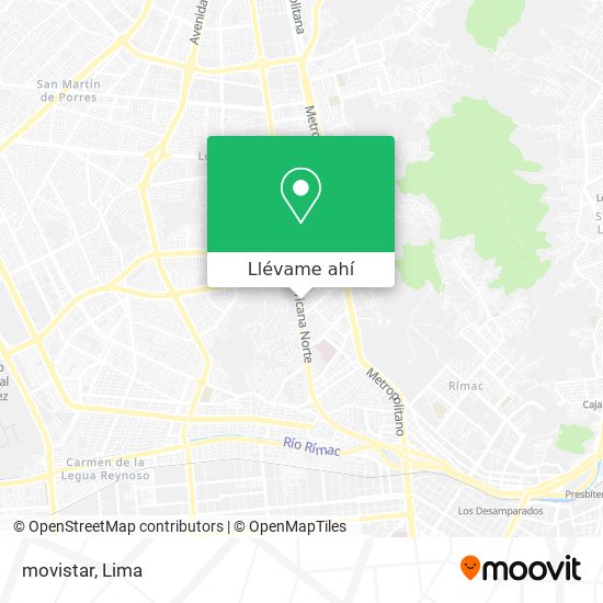 Mapa de movistar