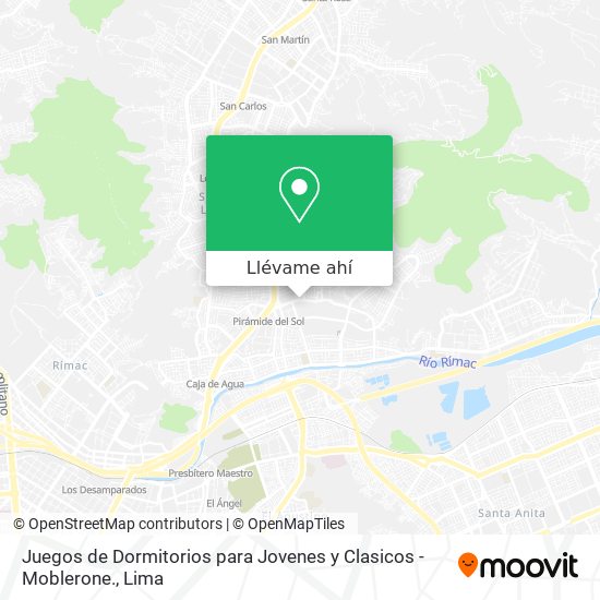 Mapa de Juegos de Dormitorios para Jovenes y Clasicos -Moblerone.