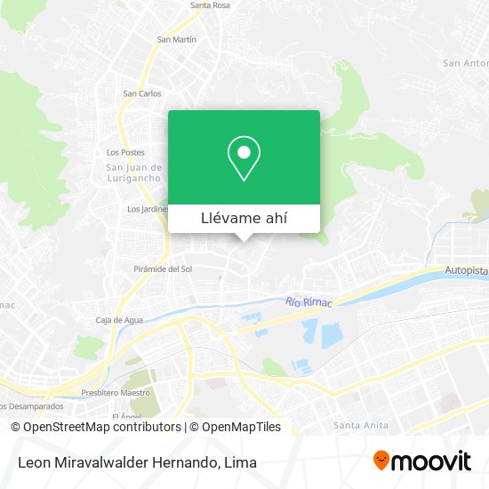 Mapa de Leon Miravalwalder Hernando
