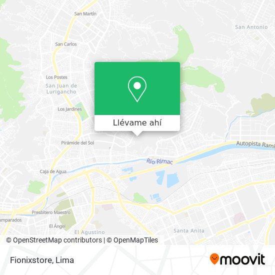 Mapa de Fionixstore