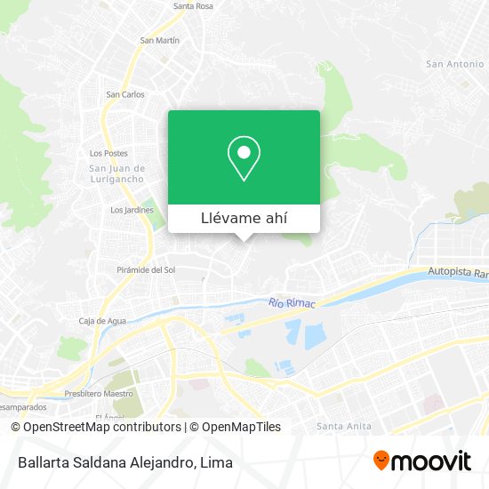 Mapa de Ballarta Saldana Alejandro