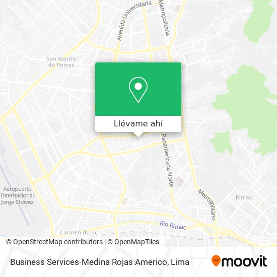 Mapa de Business Services-Medina Rojas Americo