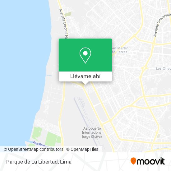 Mapa de Parque de La Libertad