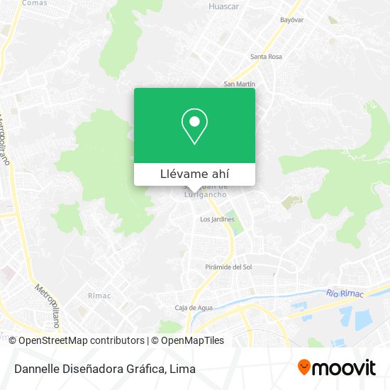 Mapa de Dannelle Diseñadora Gráfica