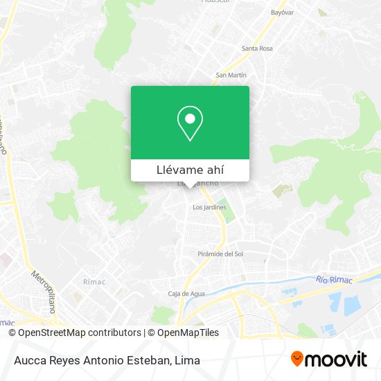 Mapa de Aucca Reyes Antonio Esteban