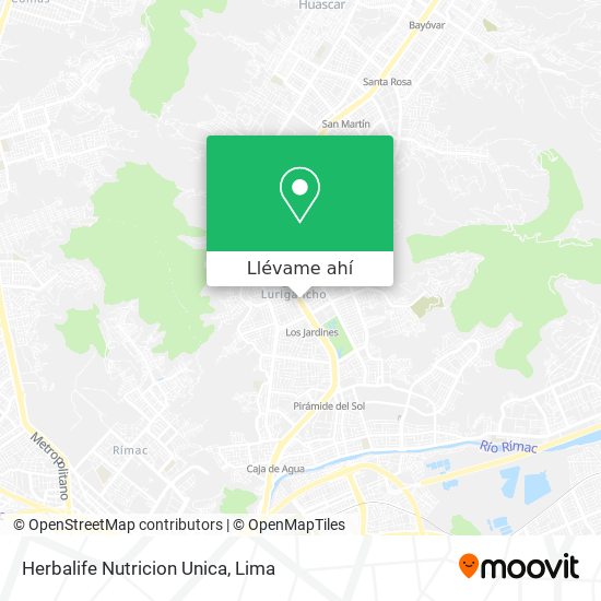 Mapa de Herbalife Nutricion Unica