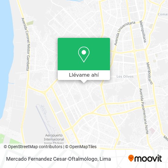 Mapa de Mercado Fernandez Cesar-Oftalmólogo