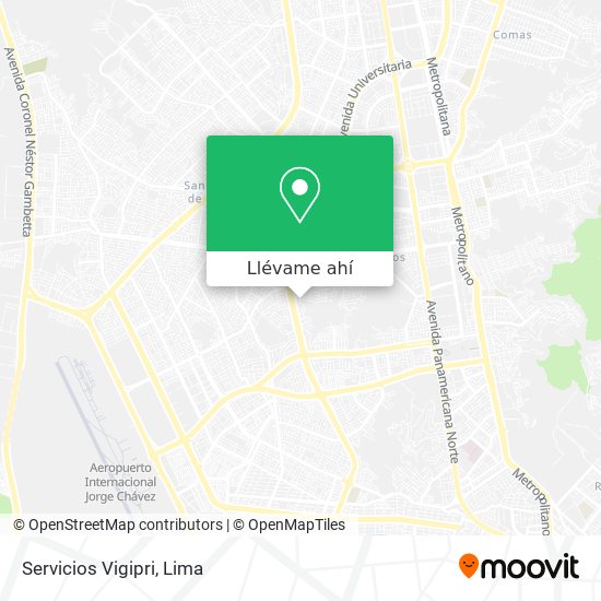 Mapa de Servicios Vigipri