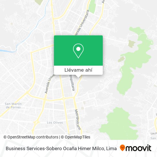 Mapa de Business Services-Sobero Ocaña Himer Milco