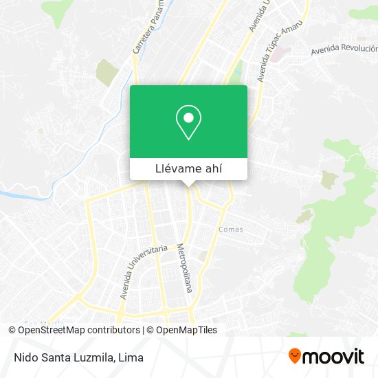 Mapa de Nido Santa Luzmila