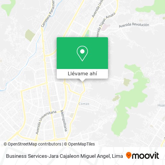 Mapa de Business Services-Jara Cajaleon Miguel Angel