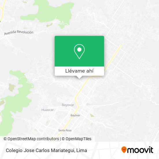 Mapa de Colegio Jose Carlos Mariategui