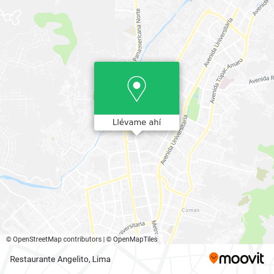 Mapa de Restaurante Angelito