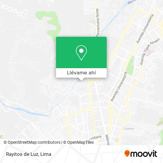 Mapa de Rayitos de Luz